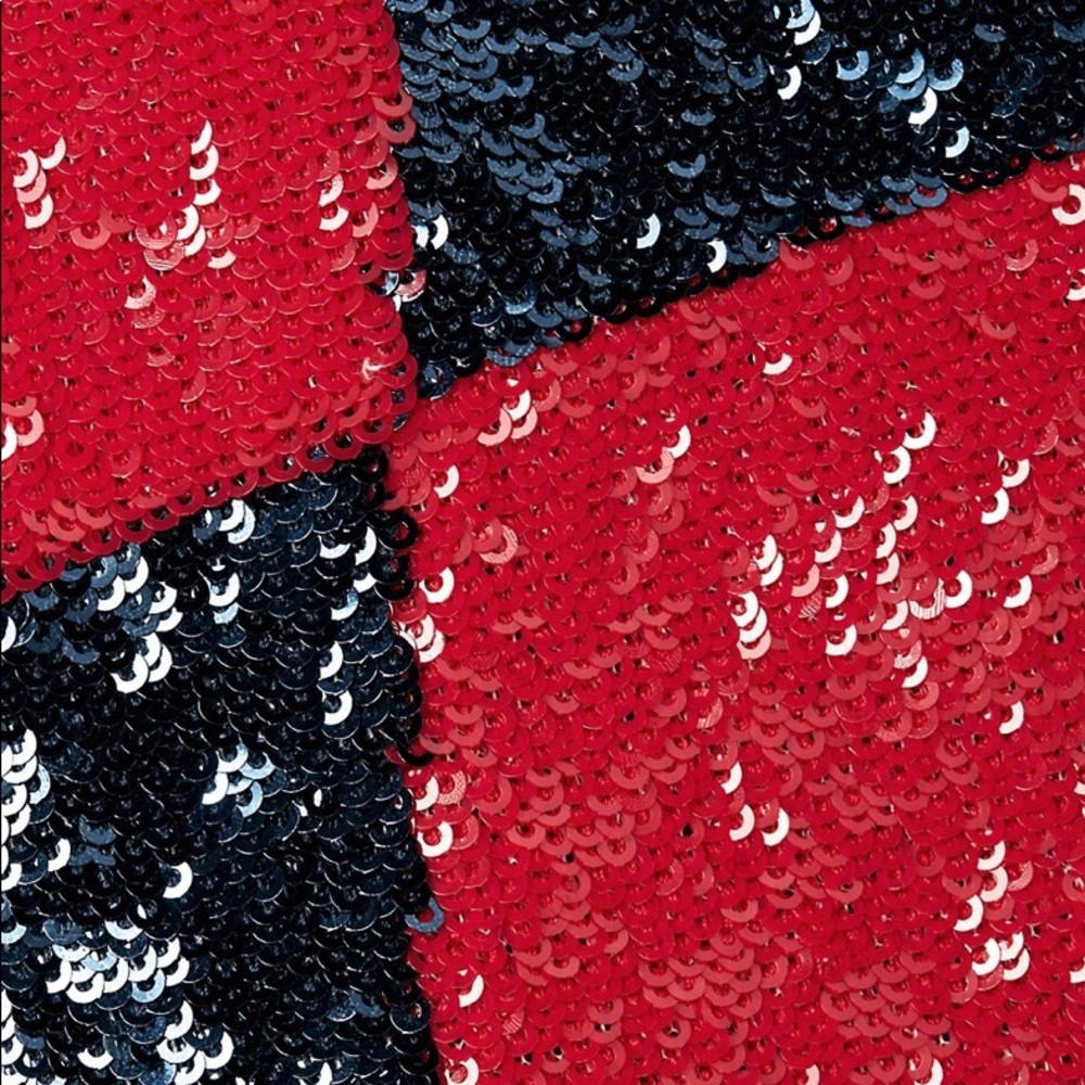 Polo Ralph Lauren Colorblock Sequin Mini Skirt